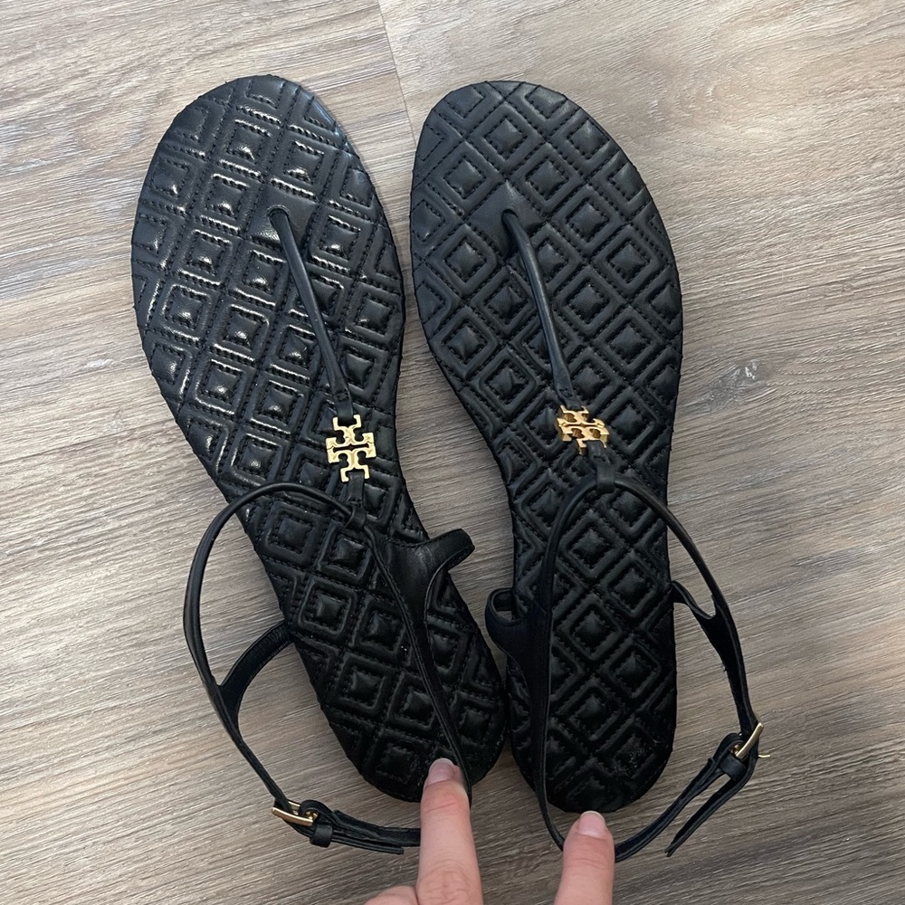 Tory Burch black sandals